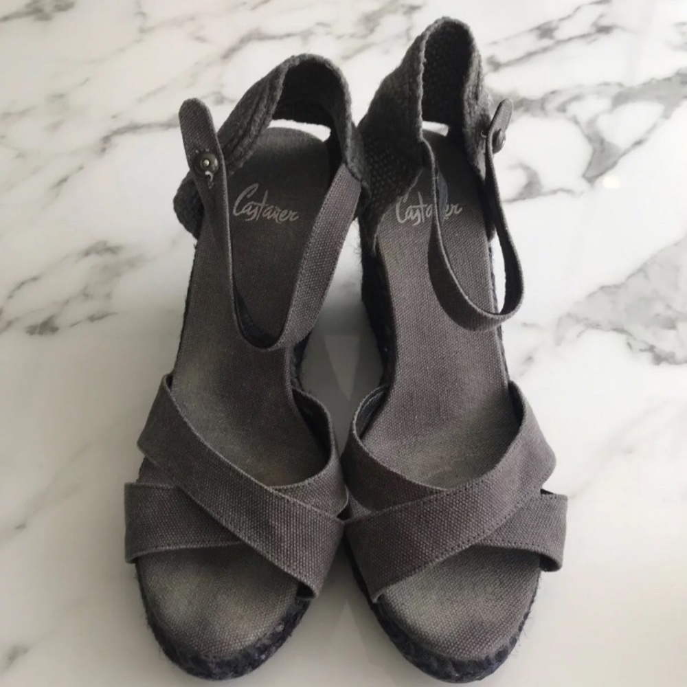 Castaner espadrilles wedge sandals size 37